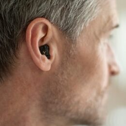 In ear hearing aid